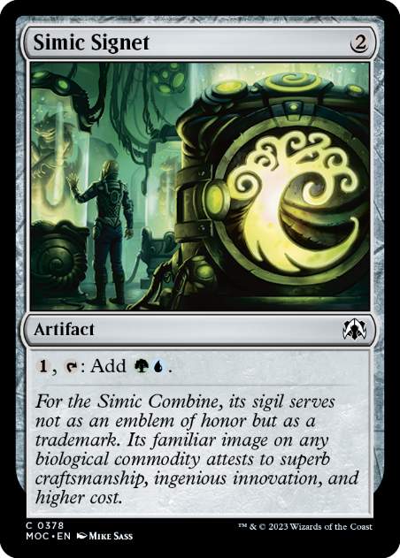 【ENG】《シミックの印鑑/Simic Signet》[MOC]
