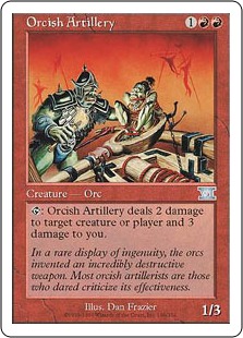 【ENG】《オーク弩弓隊/Orcish Artillery》[6ED]