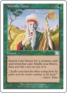 【ENG】《俗世の教示者/Worldly Tutor》[6ED]