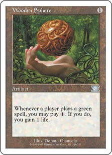 【ENG】《森の宝球/Wooden Sphere》[6ED]