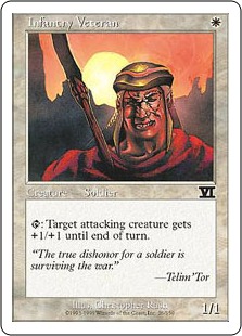 【ENG】《歴戦の歩兵/Infantry Veteran》[6ED]