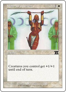 【ENG】《戦士の誉れ/Warrior's Honor》[6ED]