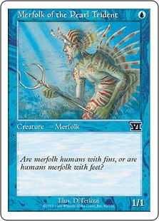 【ENG】《真珠三叉矛の人魚/Merfolk of the Pearl Trident》[6ED]