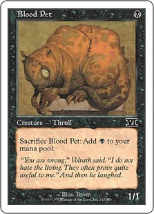 【ENG】《ブラッド・ペット/Blood Pet》[6ED]