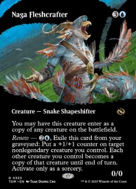 【ENG】■ボーダーレス■《ナーガの肉体造形師/Naga Fleshcrafter》 [TDM]