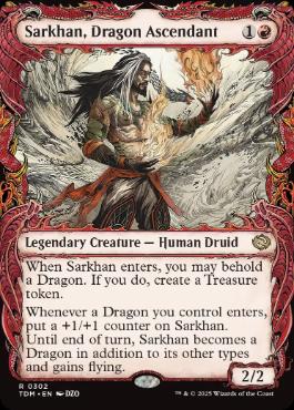 【ENG】■ショーケース■《龍へと昇る者、サルカン/Sarkhan, Dragon Ascendant》 [TDM]