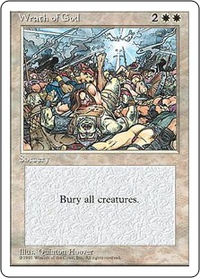 【ENG】《神の怒り/Wrath of God》[4ED]