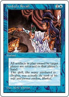 【ENG】《ハーキルの召還術/Hurkyl's Recall》[4ED]