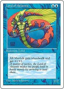 【ENG】《アトランティスの王/Lord of Atlantis》[4ED]
