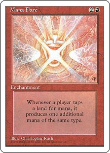 【ENG】《ほとばしる魔力/Mana Flare》[4ED]