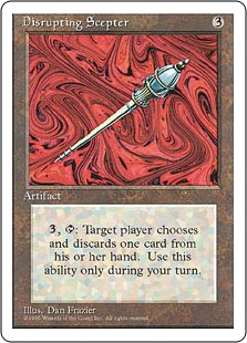 【ENG】《破裂の王笏/Disrupting Scepter》[4ED]