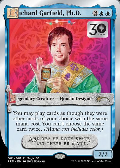 【ENG】《Richard Garfield, Ph.D.》[30周年記念]