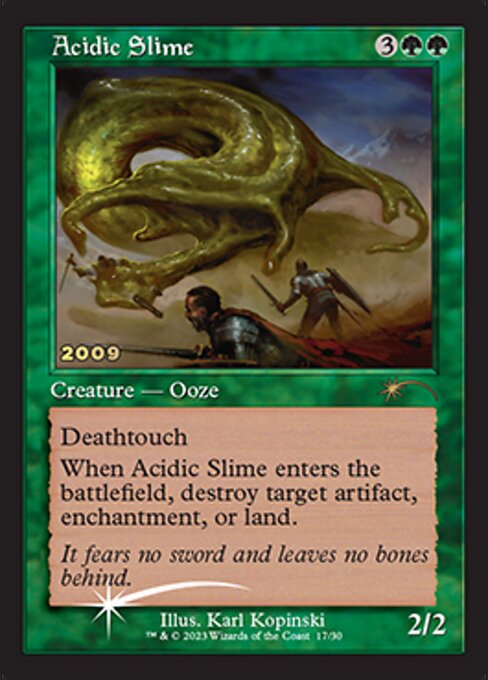 【ENG】【Foil】《酸のスライム/Acidic Slime》[30周年記念]