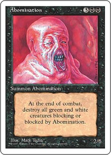 【ENG】《忌まわしき者/Abomination》[4ED]