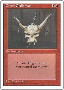 【ENG】《オークの軍旗/Orcish Oriflamme》[4ED]