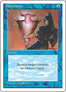 【ENG】《送還/Unsummon》[4ED]