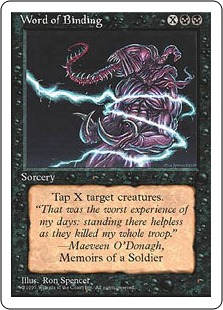 【ENG】《束縛の言葉/Word of Binding》[4ED]
