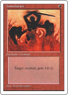 【ENG】《炎の供犠/Immolation》[4ED]