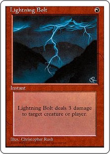 【ENG】《稲妻/Lightning Bolt》[4ED]