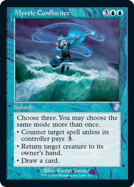 【ENG】【Foil】■旧枠■《神秘の合流点/Mystic Confluence》[TSR]