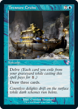 【ENG】【Foil】■旧枠■《宝船の巡航/Treasure Cruise》[TSR]