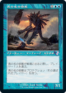 【JPN】【Foil】■旧枠■《真の名の宿敵/True-Name Nemesis》[TSR]