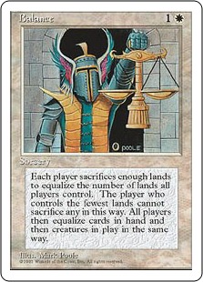 【ENG】■アルターネイト版■《天秤/Balance》[4ED]