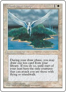 【ENG】■アルターネイト版■《孤島の聖域/Island Sanctuary》[4ED]