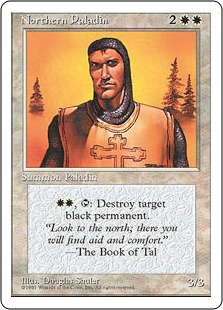 【ENG】■アルターネイト版■《北の聖騎士/Northern Paladin》[4ED]