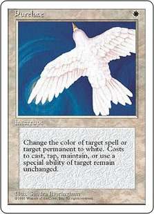 【ENG】■アルターネイト版■《純粋の色/Purelace》[4ED]