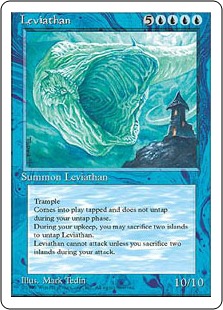 【ENG】■アルターネイト版■《リバイアサン/Leviathan》[4ED]