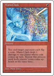 【ENG】■アルターネイト版■《魔力激突/Mana Clash》[4ED]