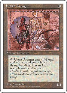 【ENG】■アルターネイト版■《ウルザの報復者/Urza's Avenger》[4ED]