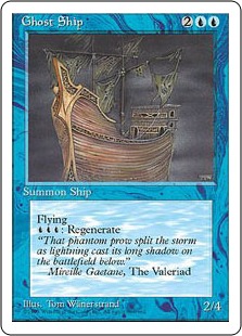 【ENG】■アルターネイト版■《幽霊船/Ghost Ship》[4ED]