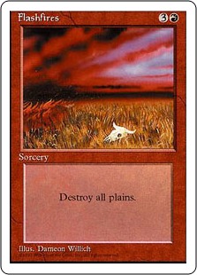 【ENG】■アルターネイト版■《野火/Flashfires》[4ED]