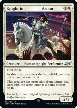 【ENG】《Knight in ________ Armor》[UNF]