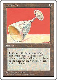 【ENG】■アルターネイト版■《象牙の杯/Ivory Cup》[4ED]
