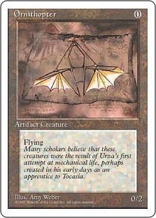 【ENG】■アルターネイト版■《羽ばたき飛行機械/Ornithopter》[4ED]
