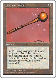 【ENG】■アルターネイト版■《タウノスのワンド/Tawnos's Wand》[4ED]