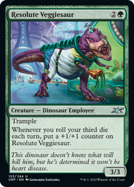 【ENG】《Resolute Veggiesaur》[UNF]
