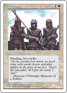 【ENG】■アルターネイト版■《長槍兵/Pikemen》[4ED]