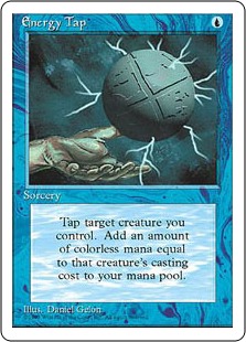 【ENG】■アルターネイト版■《魔力のタップ/Energy Tap》[4ED]