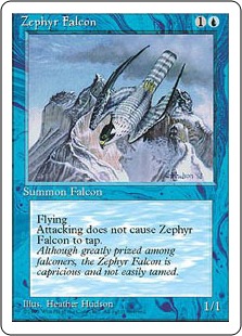 【ENG】■アルターネイト版■《西風の隼/Zephyr Falcon》[4ED]