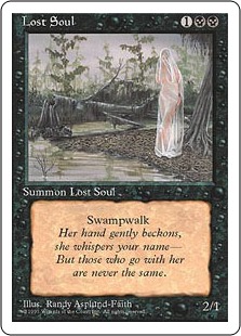 【ENG】■アルターネイト版■《迷える魂/Lost Soul》[4ED]