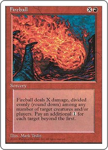 【ENG】■アルターネイト版■《火の玉/Fireball》[4ED]