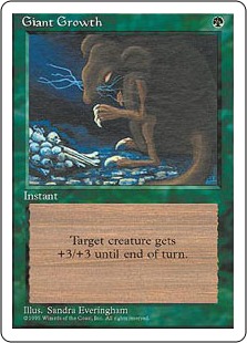【ENG】■アルターネイト版■《巨大化/Giant Growth》[4ED]