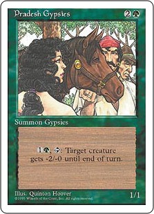 【ENG】■アルターネイト版■《プラデッシュの漂泊民/Pradesh Gypsies》[4ED]
