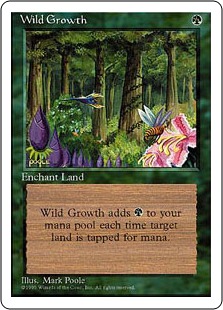 【ENG】■アルターネイト版■《繁茂/Wild Growth》[4ED]