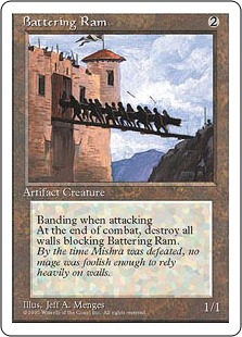 【ENG】■アルターネイト版■《破城槌/Battering Ram》[4ED]