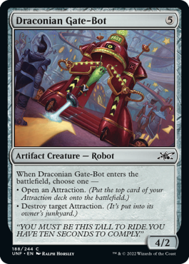 【ENG】《Draconian Gate-Bot》[UNF]